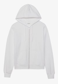 Zip-up sweatshirt - white