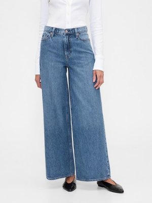 GAP BAGGY - Džinsi ar platām starām - medium wash