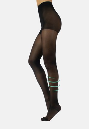 Calzitaly SUPPORT TIGHTS 10 mm/Hg - 70 DEN - Rajstopy - black