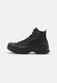 CHUCK TAYLOR ALL STAR LUGGED WINTER UNISEX - Høye joggesko - black/bold mandarin