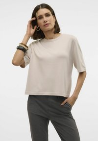 Vero Moda Osnovna majica kratkih rukava - moonbeam