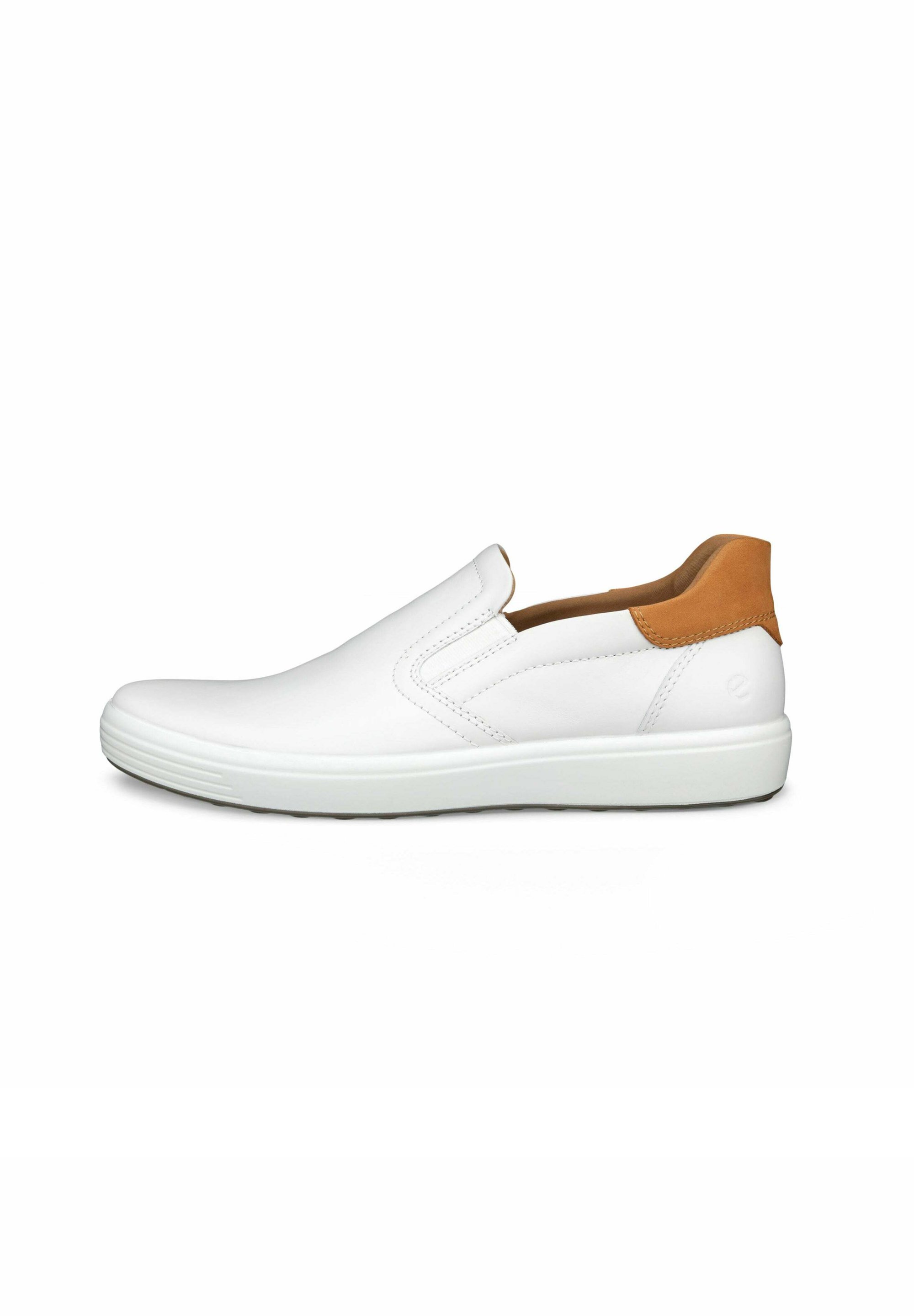 ECCO SOFT Instappers white lion/wit