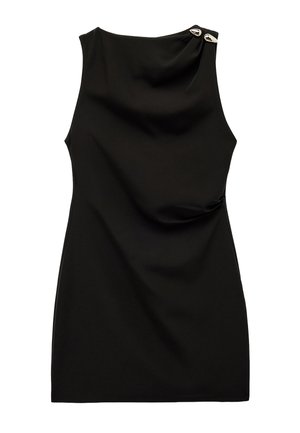 Koton, ACCESSORY DETAIL MINI DRESS . - Etui-jurk - black