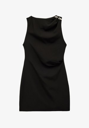 Koton, ACCESSORY DETAIL MINI DRESS . - Etui-jurk - black
