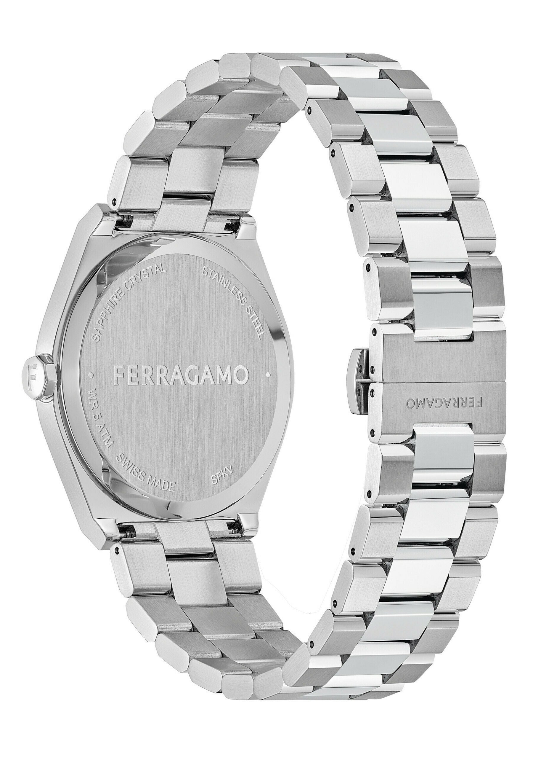 Ferragamo♪SALE♪0777290 FERRAGAMO - Zegarek/srebrny - Zalando.pl