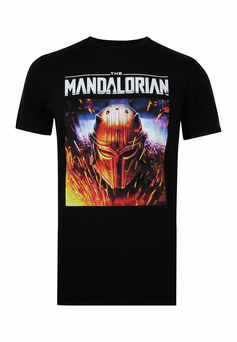 Star Wars T-shirt print zwart