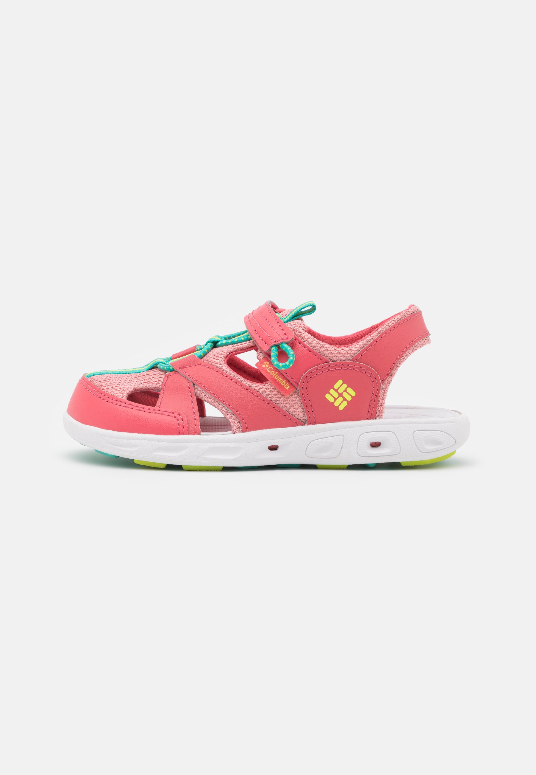 Columbia CHILDREN TECHSUN WAVE UNISEX - Sandalias de senderismo - wild  salmon/voltage/salmón - Zalando.es
