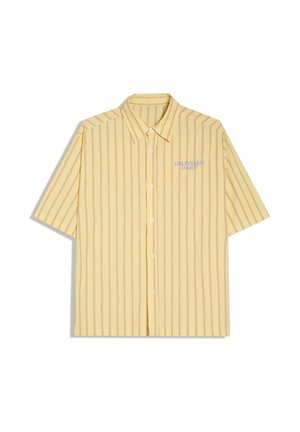 Bershka, SHORT SLEEVE BOXY FIT - PRINT SHIRT - Camicia - yellow