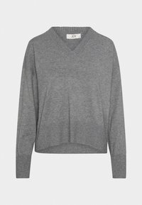 Unselected, medium grey melange