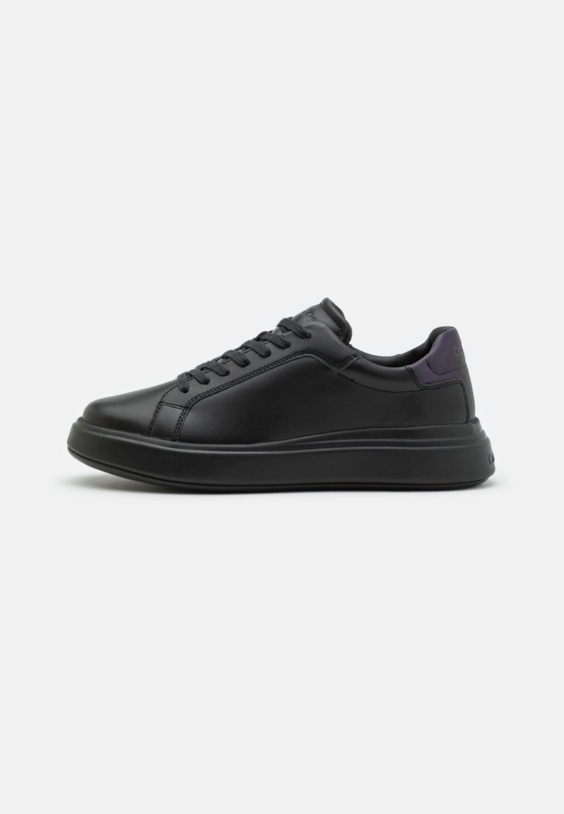 Calvin Klein LACE UP - Sportcipő - black/petroleum