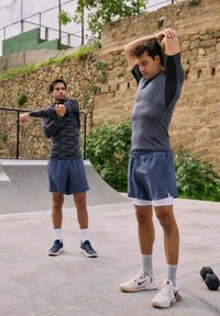 Danish Endurance COMPRESSION 2-PACK - Langarmshirt - black grey