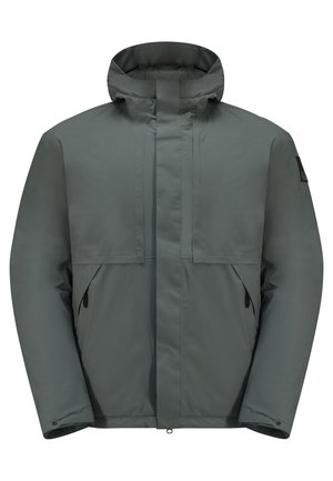 WANDERMOOD - Regnjacka - slate green