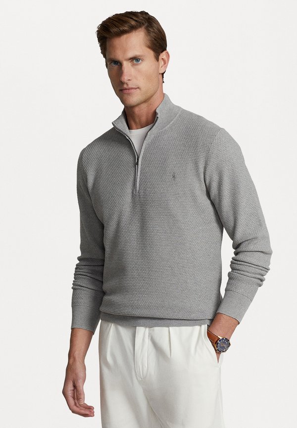 PERFORMANCE QUARTER-ZIP SWEATER - Jumper - andover heather
