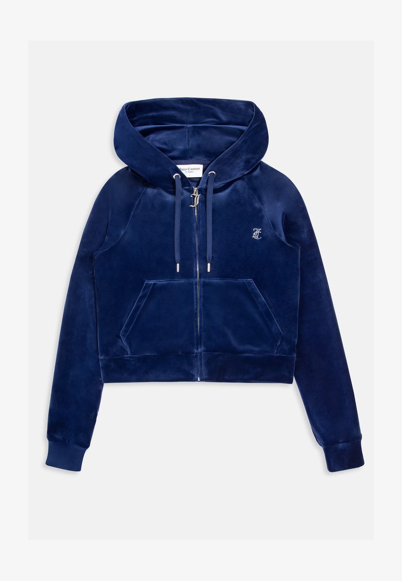 Juicy Couture MADISON - Cipzáras pulóver - blue depths