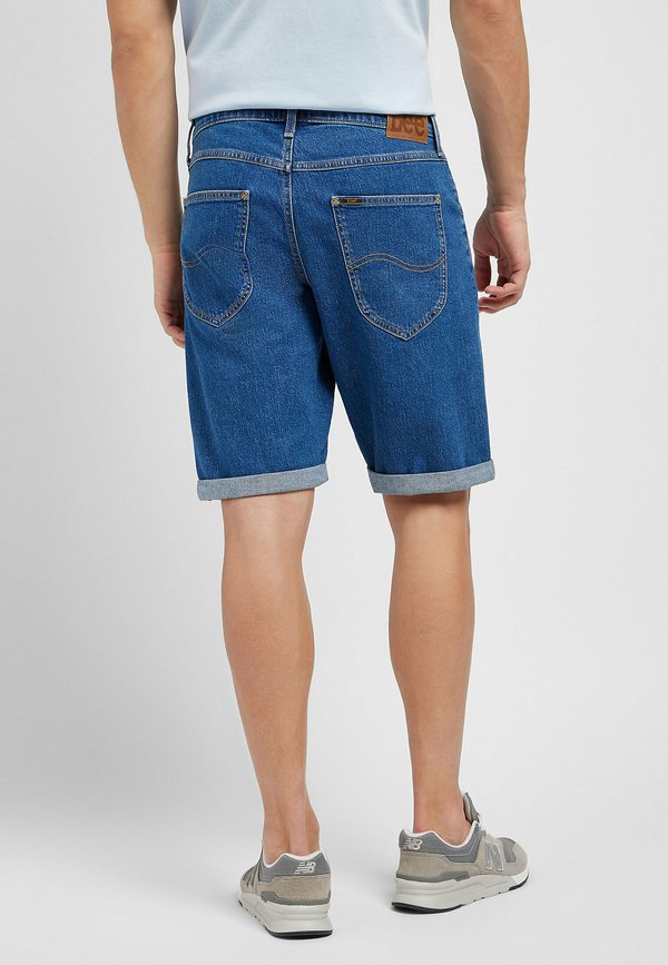 POCKET  - Denim shorts - lazy river3