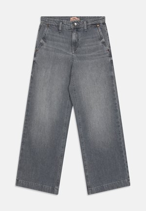 KOGCOMET WIDE LEG - Jeans a sigaretta - medium grey denim