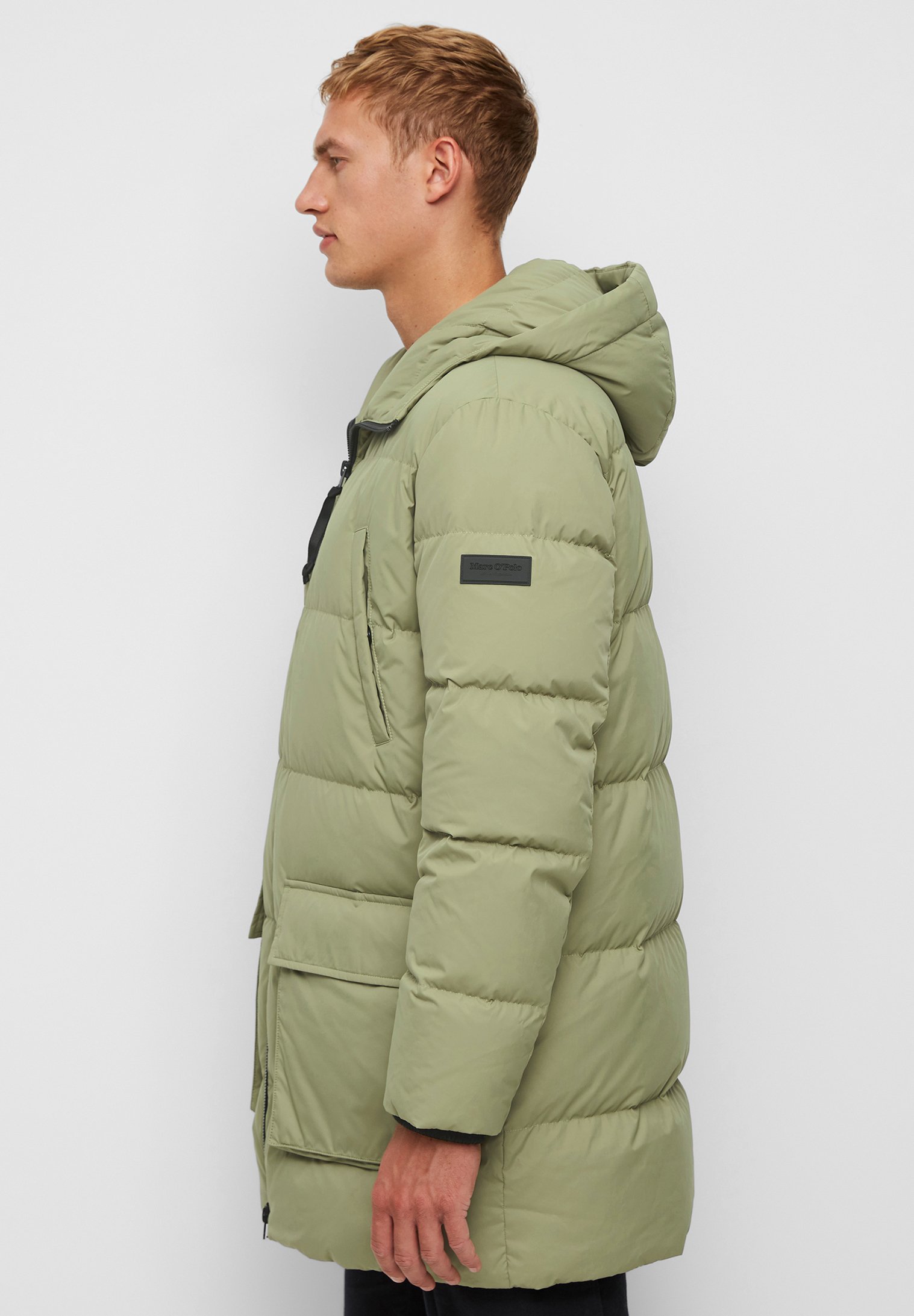Marc O'Polo Daunenmantel - avery fern/grün - Zalando.de