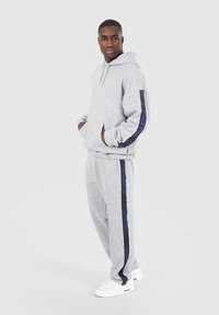 Smilodox TIMI - Hættetrøje - grau melange