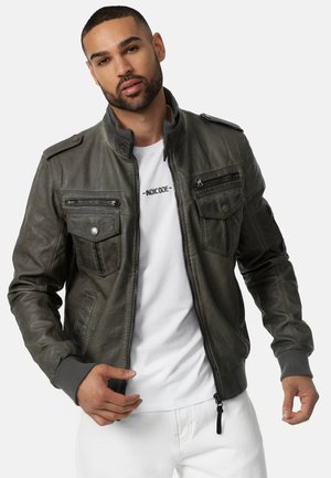 INDICODE JEANS INCO - Kurtka ze skóry ekologicznej