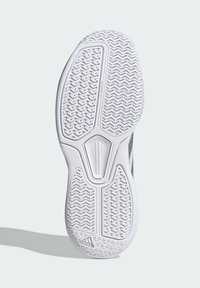 adidas Performance AVAFLASH  - Clay court tennis shoes - cloud white   silver metallic   flash aqua