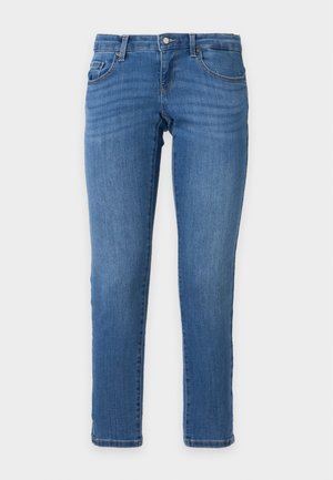 ONLY Petite, ONLCORAL SUPER LOW SLIT - Jeans Skinny Fit - light blue denim
