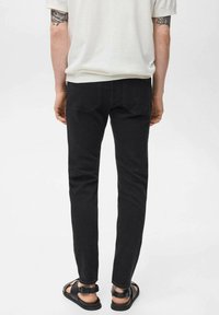 Mango SKINNY-FIT - Jeans slim fit - black denim
