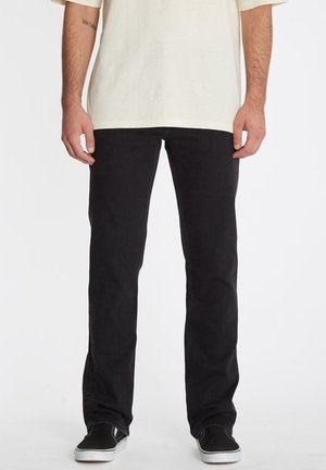 Wijde jeans - black denim