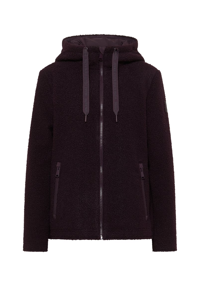 Cecil Fleece jacket - rot/dark purple - Zalando