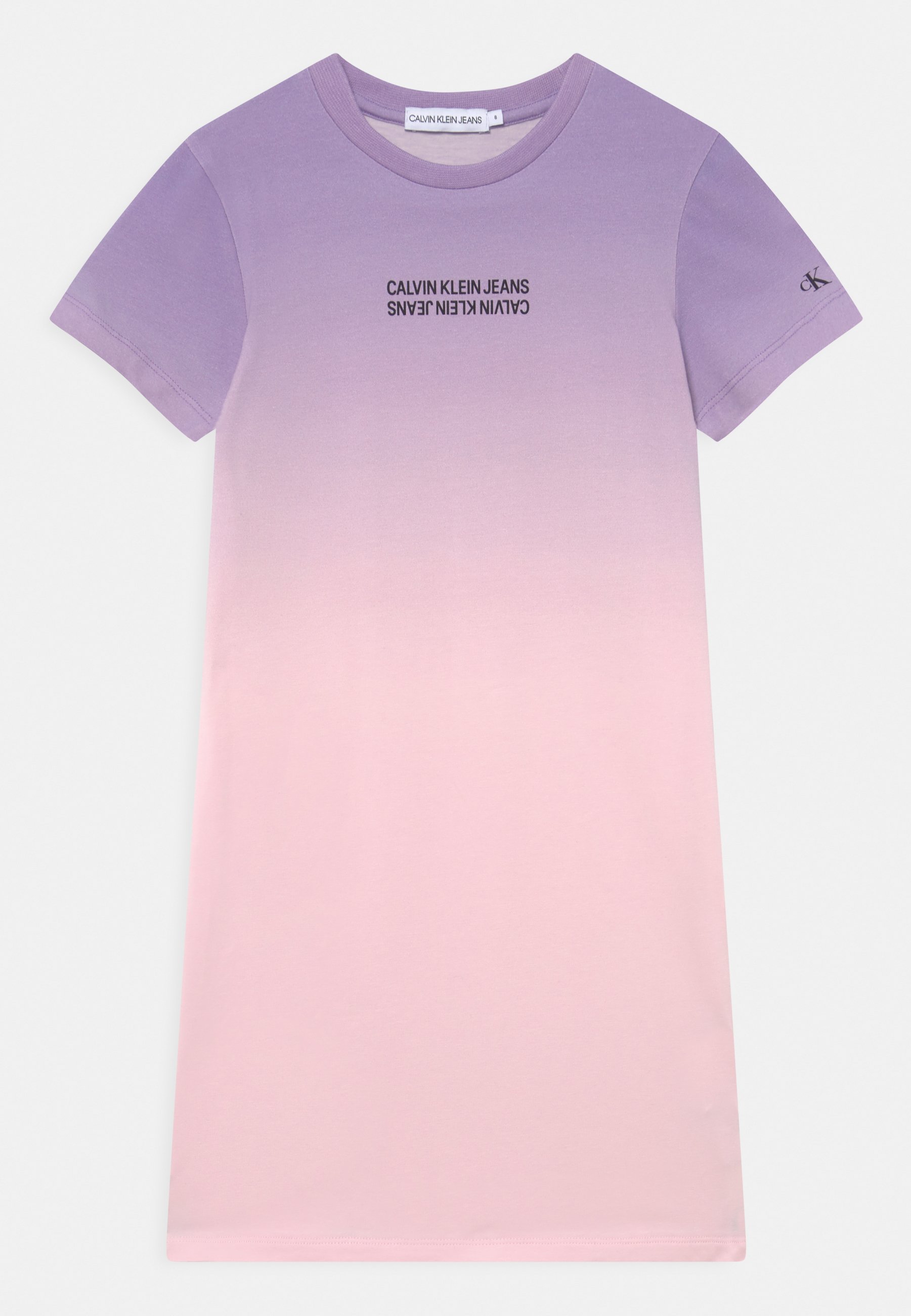 calvin klein t shirt dress pink