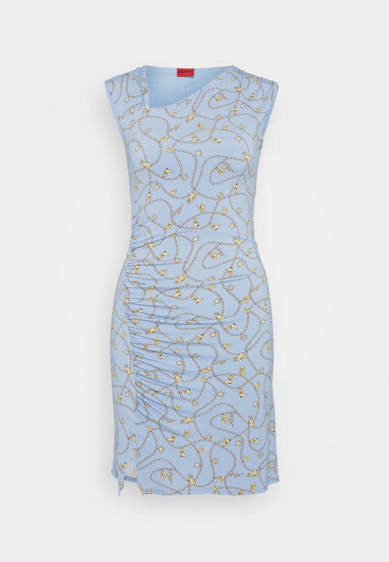 HUGO Jerseyjurk lichtblauw