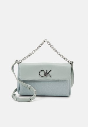 RE LOCK MINI CROSSBODY BAG - Handtasche - pigeon