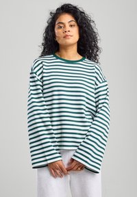 America Today Camiseta de manga larga - white green