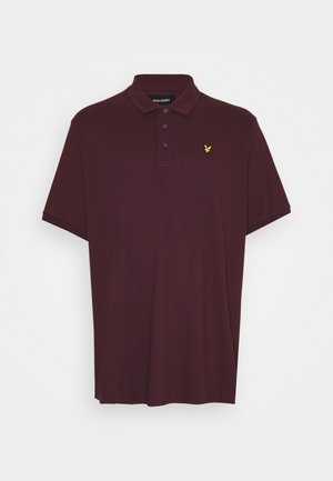 PLAIN - Bluză polo - burgundy