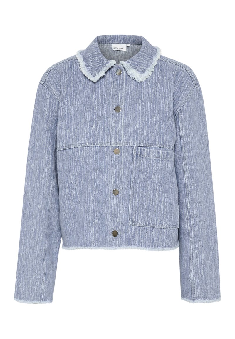 Karen by Simonsen Overhemdblouse blauw denim/bluedenim