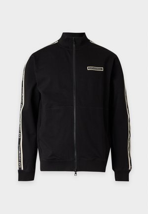 EA7 Emporio Armani, TRAIN LOGO SERIES TAPE - Sweatjacke - black
