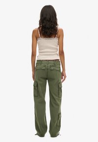 Superdry & Co STRAIGHT - Cargobroek - thyme green