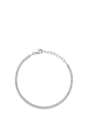 TENNIS-ZIRKONIA - Bracelet - zirkonia weiss gold-coloured