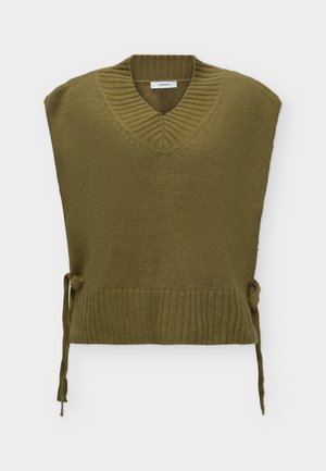 Topshop, TSTERRY V NECK WAISTCOAT - Veste sans manches - khaki