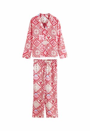 BUTTON THROUGH SET - Pyjama - pink bows