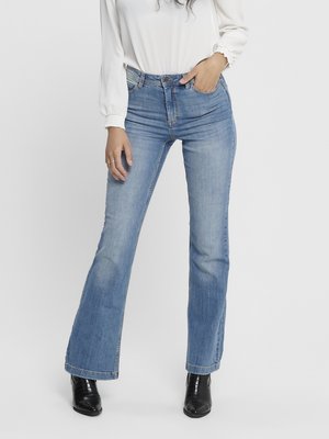 FLORA  - Jeans a zampa - medium blue denim