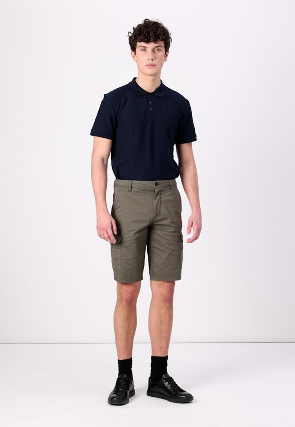 REGULAR PRINTED - Shorts - olive4