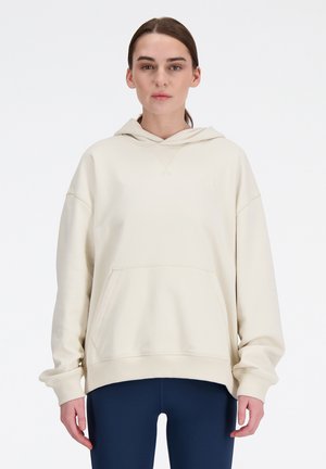 New Balance ATHLETICS - Felpa con cappuccio - linen