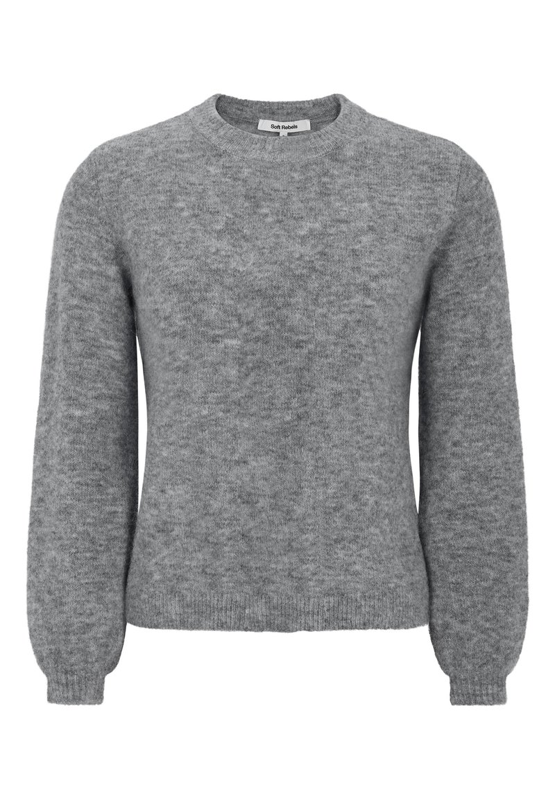 Soft Rebels Pullover - grey
