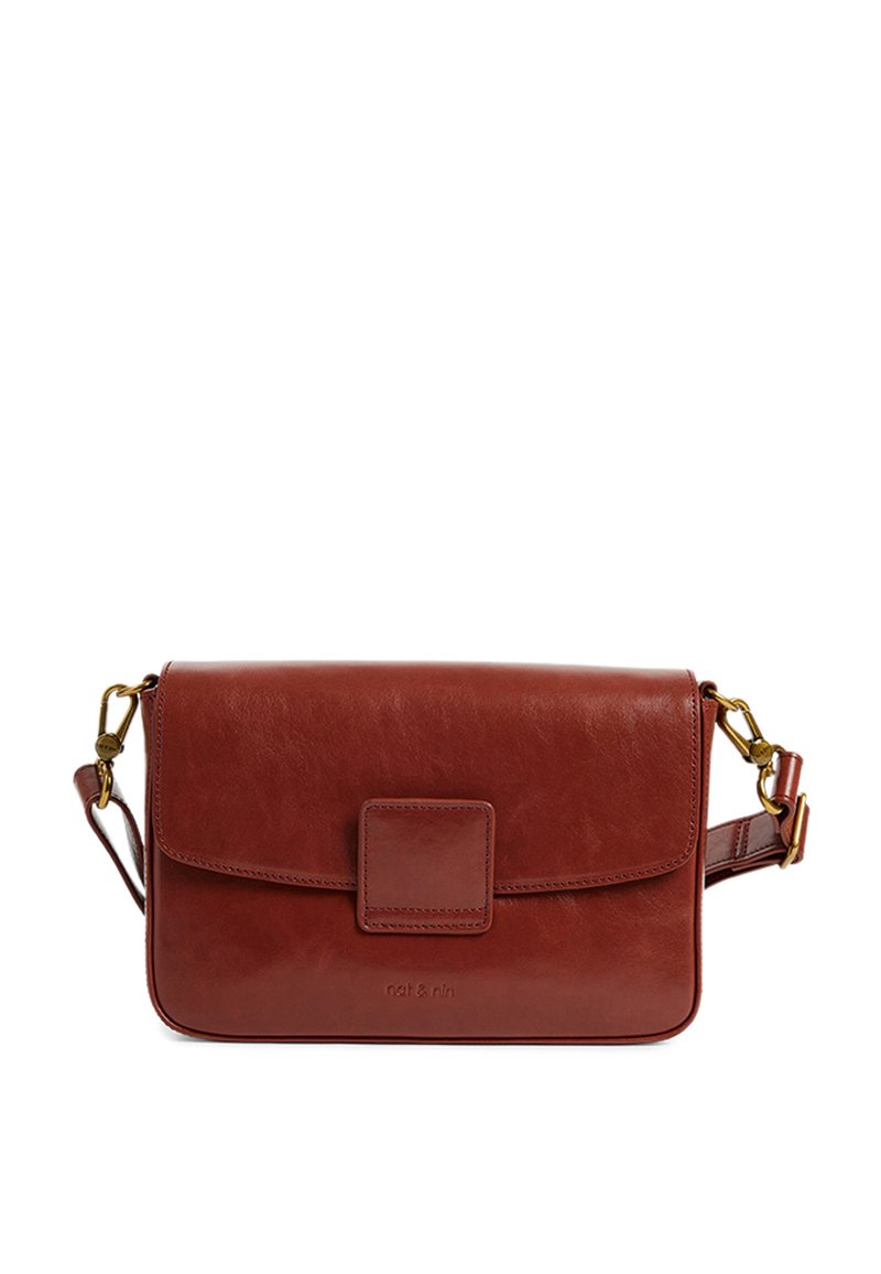 nat & nin FREJA - Borsa a tracolla - brick red
