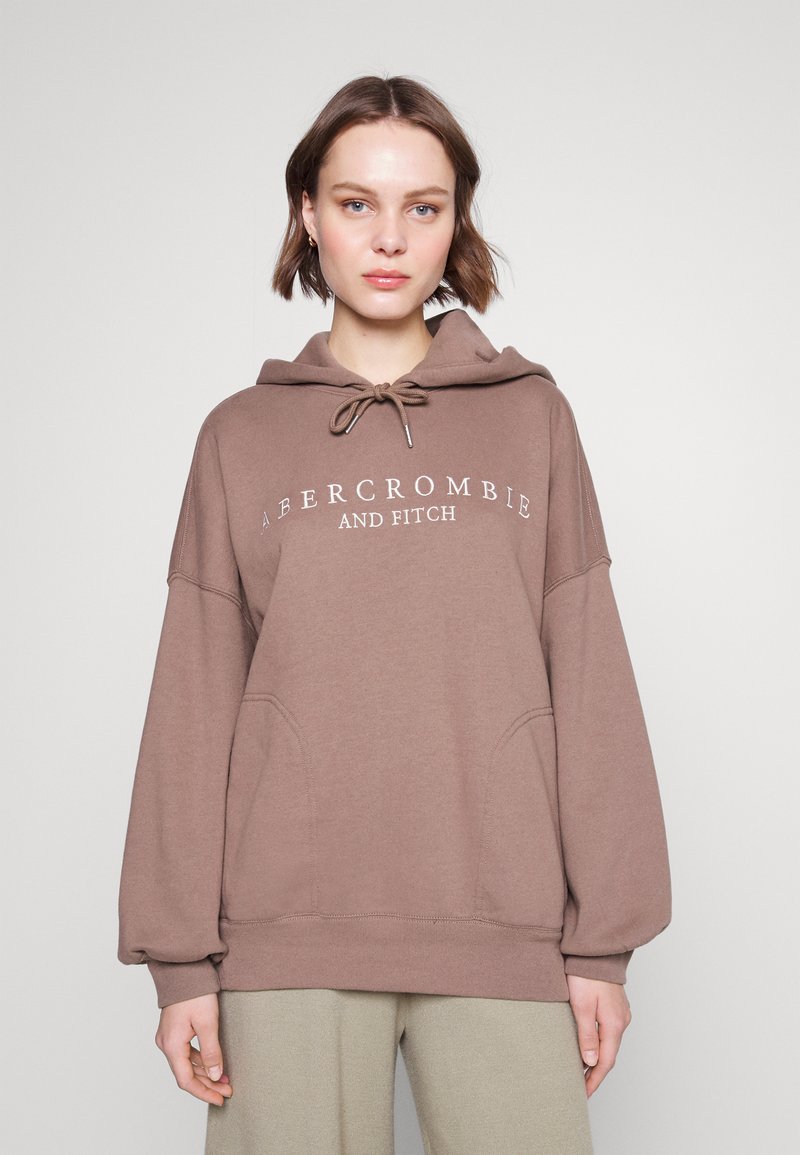Abercrombie & Fitch LONG SUNDAY Hoodie grey brown/brown Zalando.ie