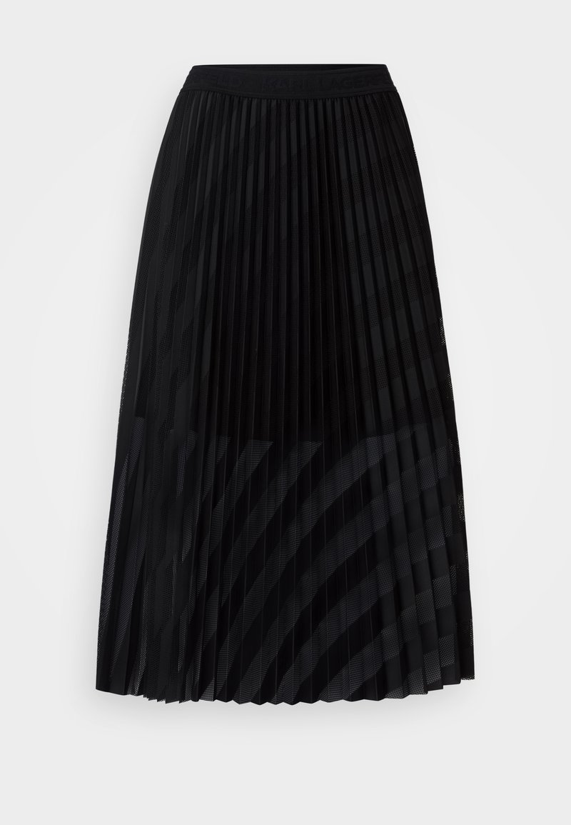 Karl Lagerfeld A-lijn rok zwart Karl Lagerfeld A-lijn rok zwart