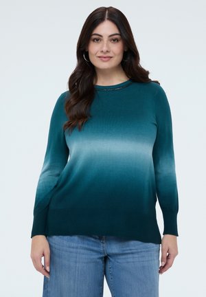 GIROCOLLO CON SFUMATURA - Trui - ottanio