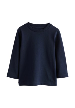 Next, REGULAR FIT - LONG SLEEVE PLAIN T-SHIRT - Langarmshirt - navy