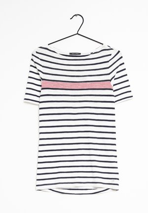 T-shirt med print - white
