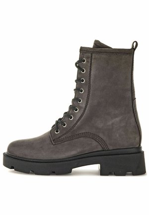 Gabor Kotníkové boty na platformě - pepper flausch